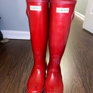 Hunter rain boots